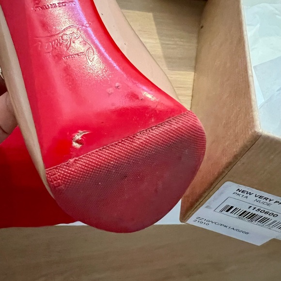 Authentic Louis Vuitton stiletto heels  - New Very Prive style - 120 patent - Picture 13 of 13